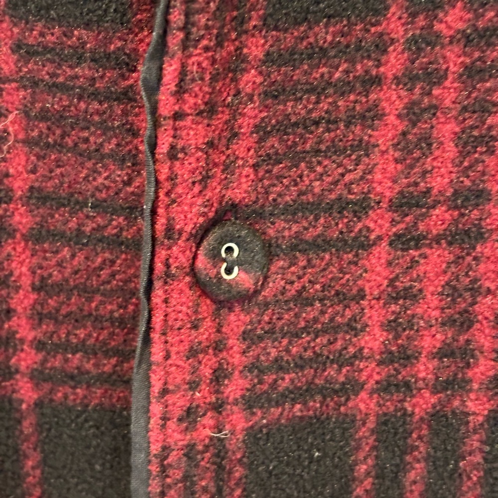 SKIMS Red and Black Plaid Men's Pajama Set - Picture 6 of 6